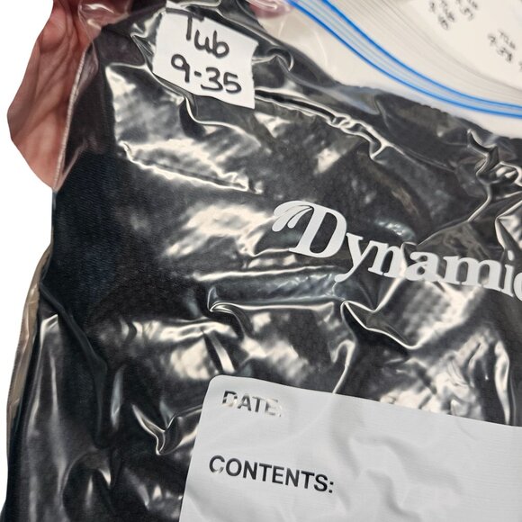 Puma NWOT Sleevelss Black White Jumpsuit Drawsting Waist  pockets Women's Size M - Picture 15 of 15